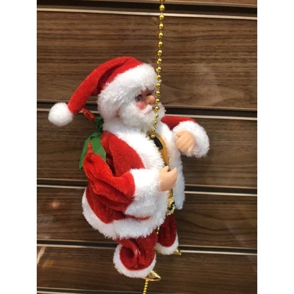 Early Christmas promotion Electric Santa Claus that goes up and down with music