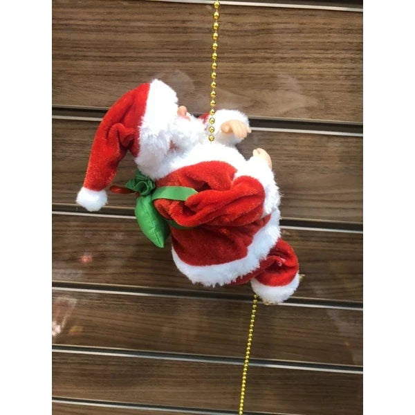 Early Christmas promotion Electric Santa Claus that goes up and down with music