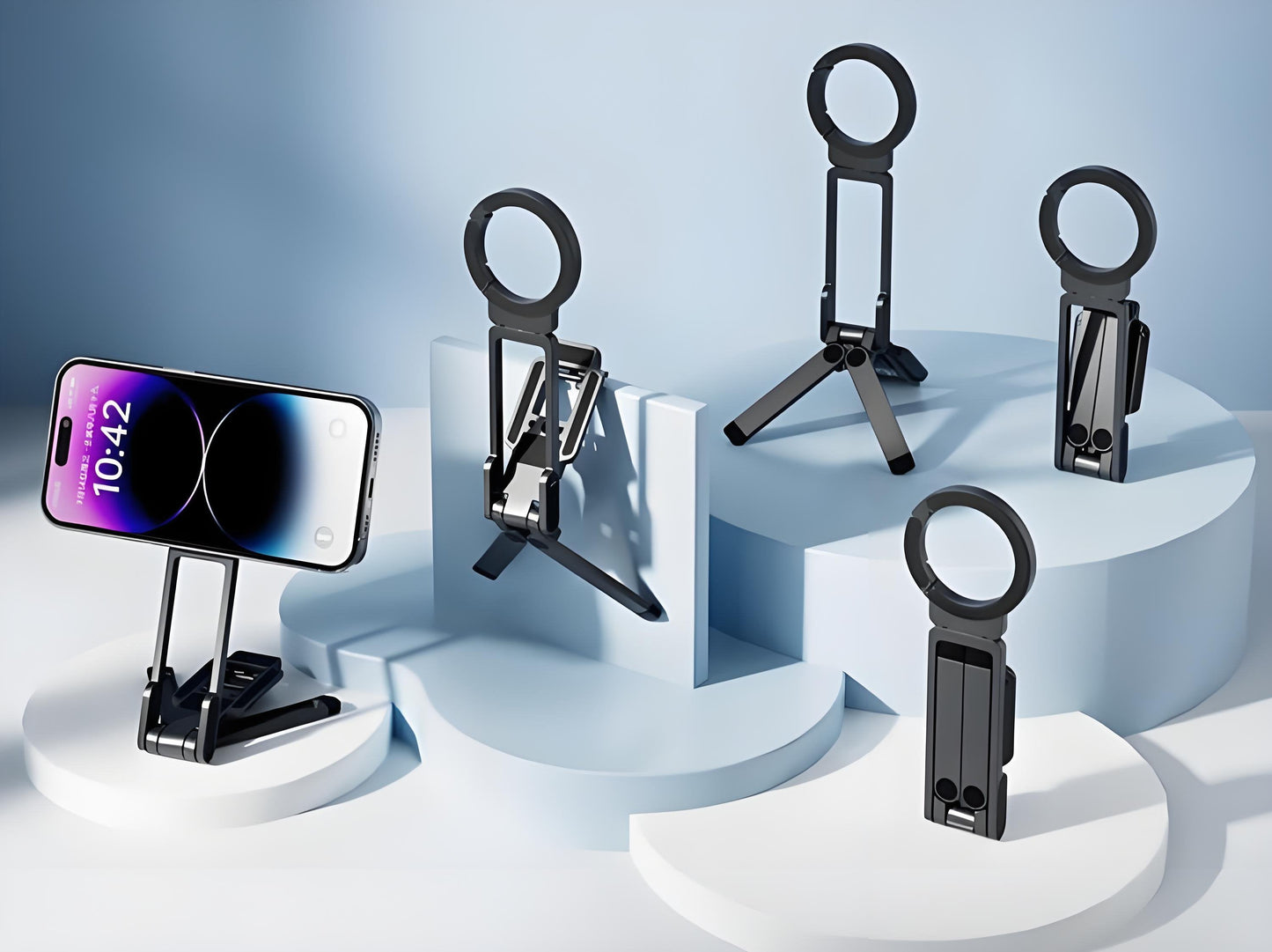 🔥HOT SALE 50% OFF📱Strong Magnetic Phone Tripod for iPhone⚡