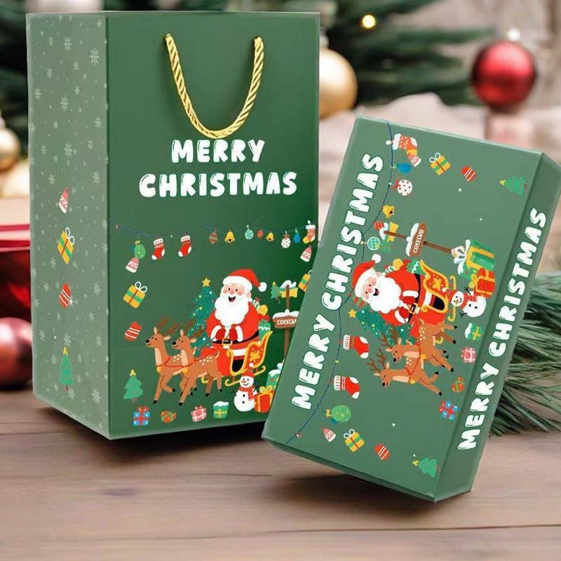 Unique Folding Bouncing Christmas Gift Box