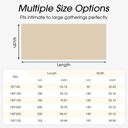 🔥Black Friday mega offer – 50% discount!🔥Joyful festive classic Christmas tablecloth