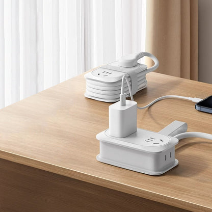 Compact Multi-Outlet Power Strip