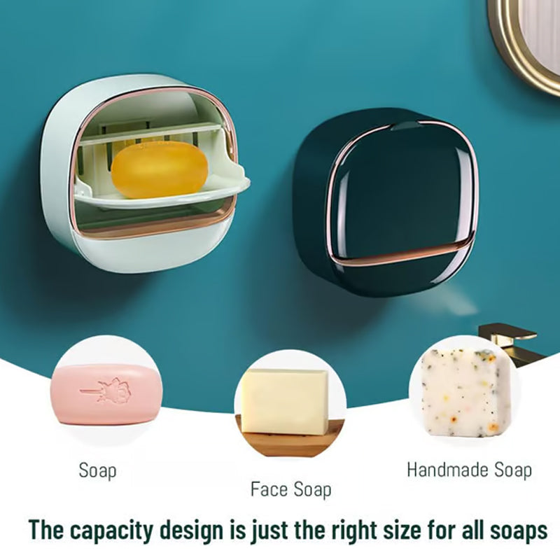 No-Punch Wall Mounted Soap Box